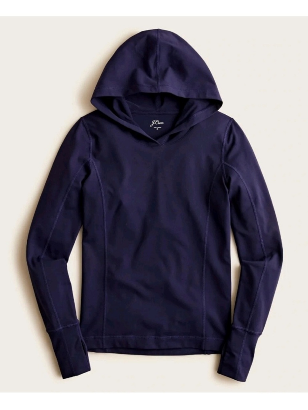 J.Crew Fitted hoodie in Signature flex BD667